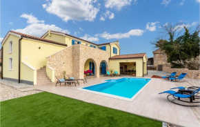 Awesome home in Dobrinj with Outdoor swimming pool, WiFi and 4 Bedrooms